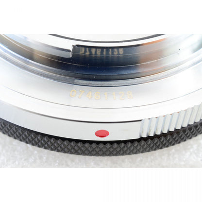 【中古】フォクトレンダー COLOR-HELIAR 75mm f/2.5 MC 中望遠 単焦点レンズ Eマウントアダプター付 S/N: 9020028