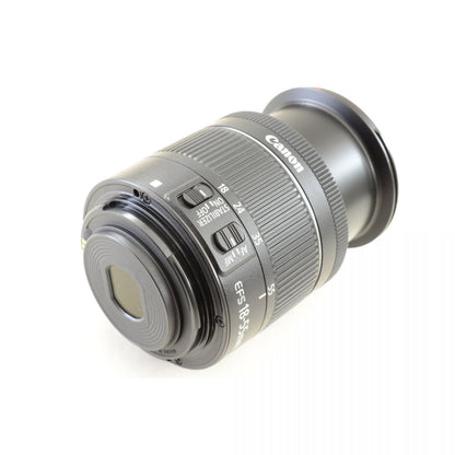 【中古】Canon EF-S 18-55mm f/4-5.6 IS STM 標準 ズーム カメラレンズ 交換レンズ キヤノン S/N:5612055349
