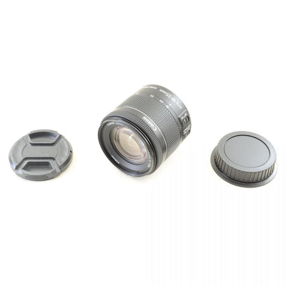【中古】Canon EF-S 18-55mm f/4-5.6 IS STM 標準 ズーム カメラレンズ 交換レンズ キヤノン S/N:5612055349