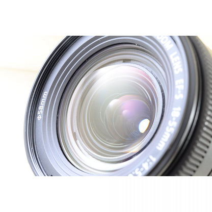 【中古】Canon EF-S 18-55mm f/4-5.6 IS STM 標準 ズーム カメラレンズ 交換レンズ キヤノン S/N:5612055349