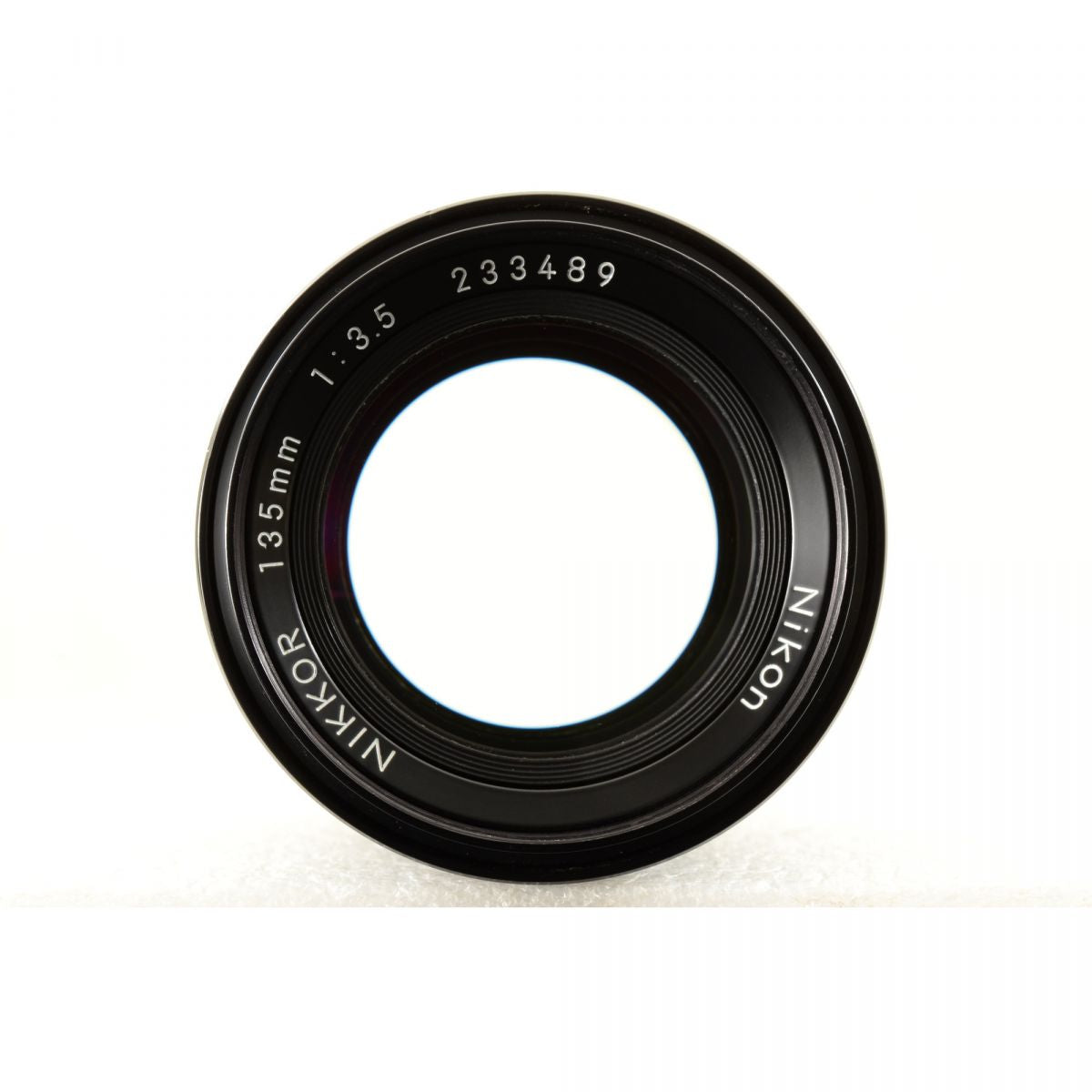 【中古】Nikon Ai NIKKOR 135mm f/3.5 中望遠 単焦点 カメラレンズ 交換レンズ ニコン S/N:233489