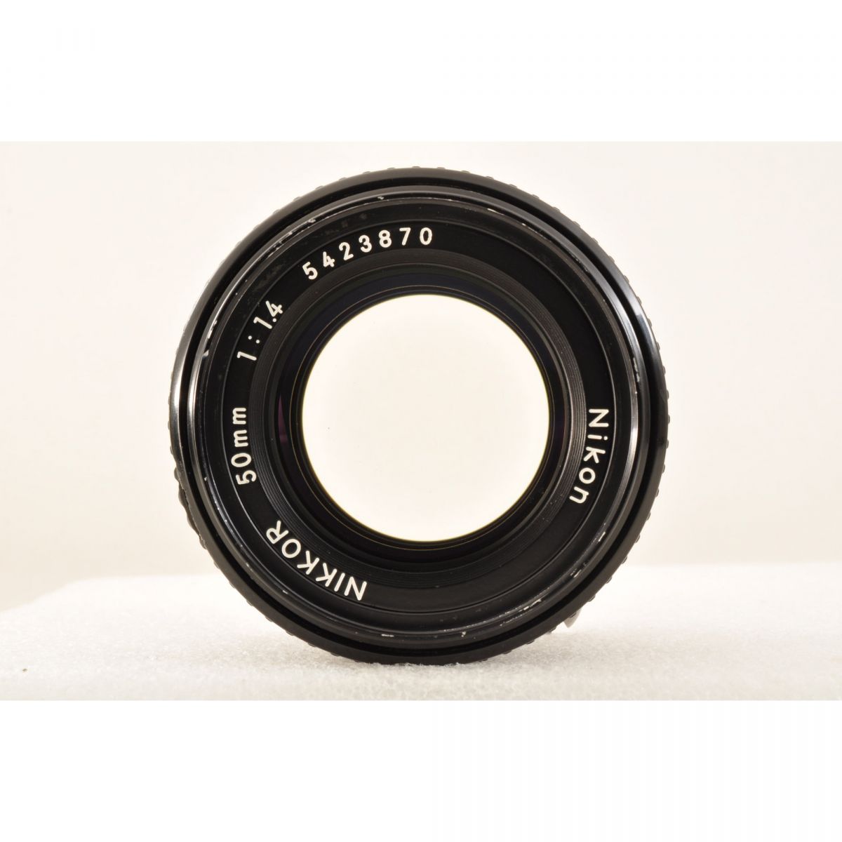 【中古】Nikon FM シルバー 35mm 一眼レフ フィルムカメラ +Ai-S NIKKOR 50mm F1.4 単焦点 MF カメラレンズ 交換レンズ ニコン