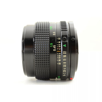 【中古】Canon AE-1 シルバー New FD 50mm f/1.4 標準 単焦点 フィルムカメラ 一眼レフ キヤノン セット S/N:4544443