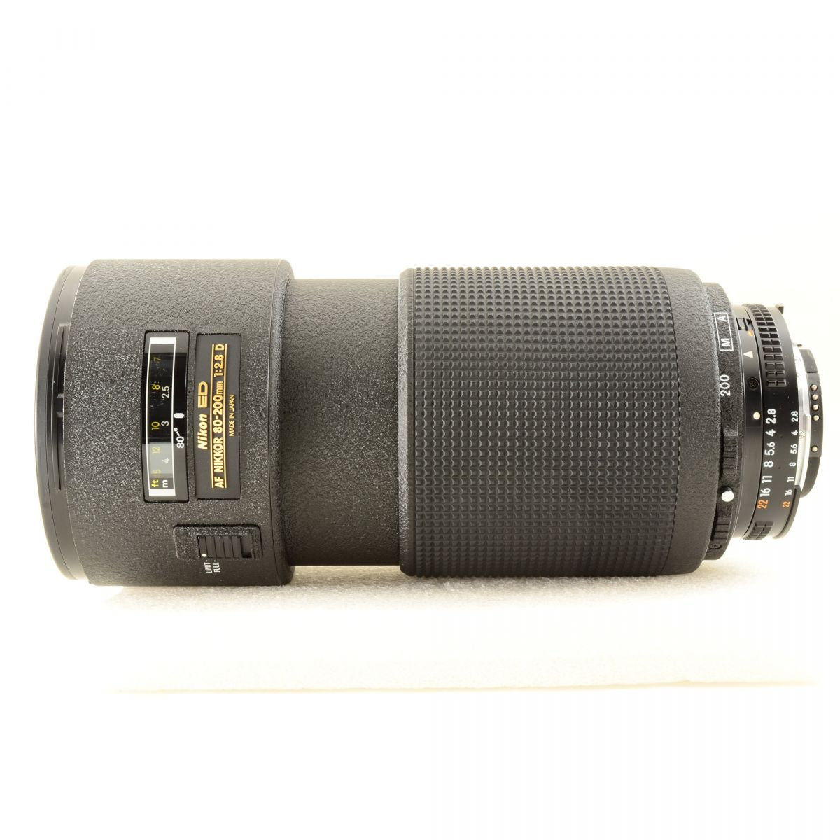 【中古】Nikon AF NIKKOR 80-200mm f/2.8 D ED フード付き 望遠 ズーム カメラレンズ 交換レンズ ニコン NIKKORシリーズ S/N:483132
