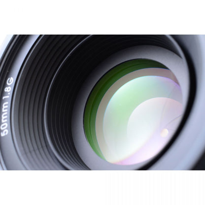 【中古】Nikon AF-S NIKKOR 50mm f/1.8 G 元箱 フード付き 標準 単焦点 カメラレンズ ニコン S/N:2036503