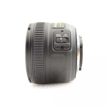 【中古】Nikon AF-S NIKKOR 50mm f/1.8 G 元箱 フード付き 標準 単焦点 カメラレンズ ニコン S/N:2036503