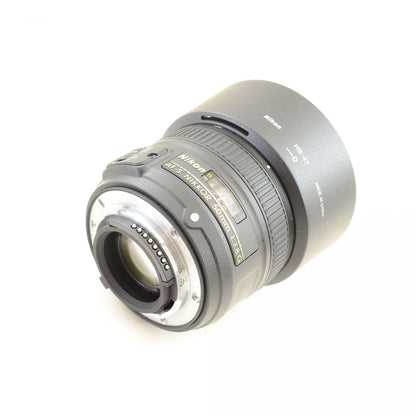 【中古】Nikon AF-S NIKKOR 50mm f/1.8 G 元箱 フード付き 標準 単焦点 カメラレンズ ニコン S/N:2036503