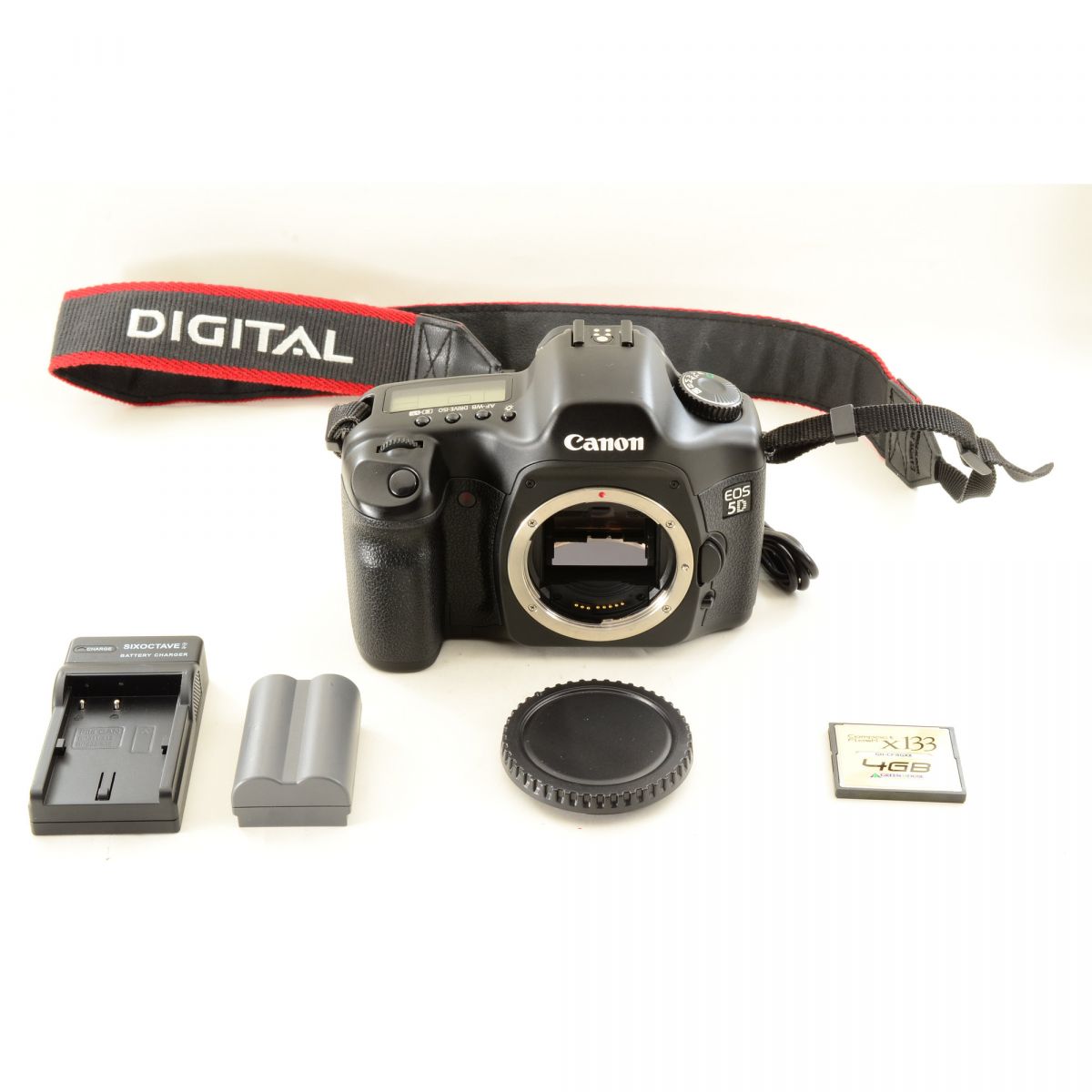 【中古】Canon EOS 5D フルサイズ 1280万画素 一眼レフ デジタルカメラ キヤノン S/N:2211203106