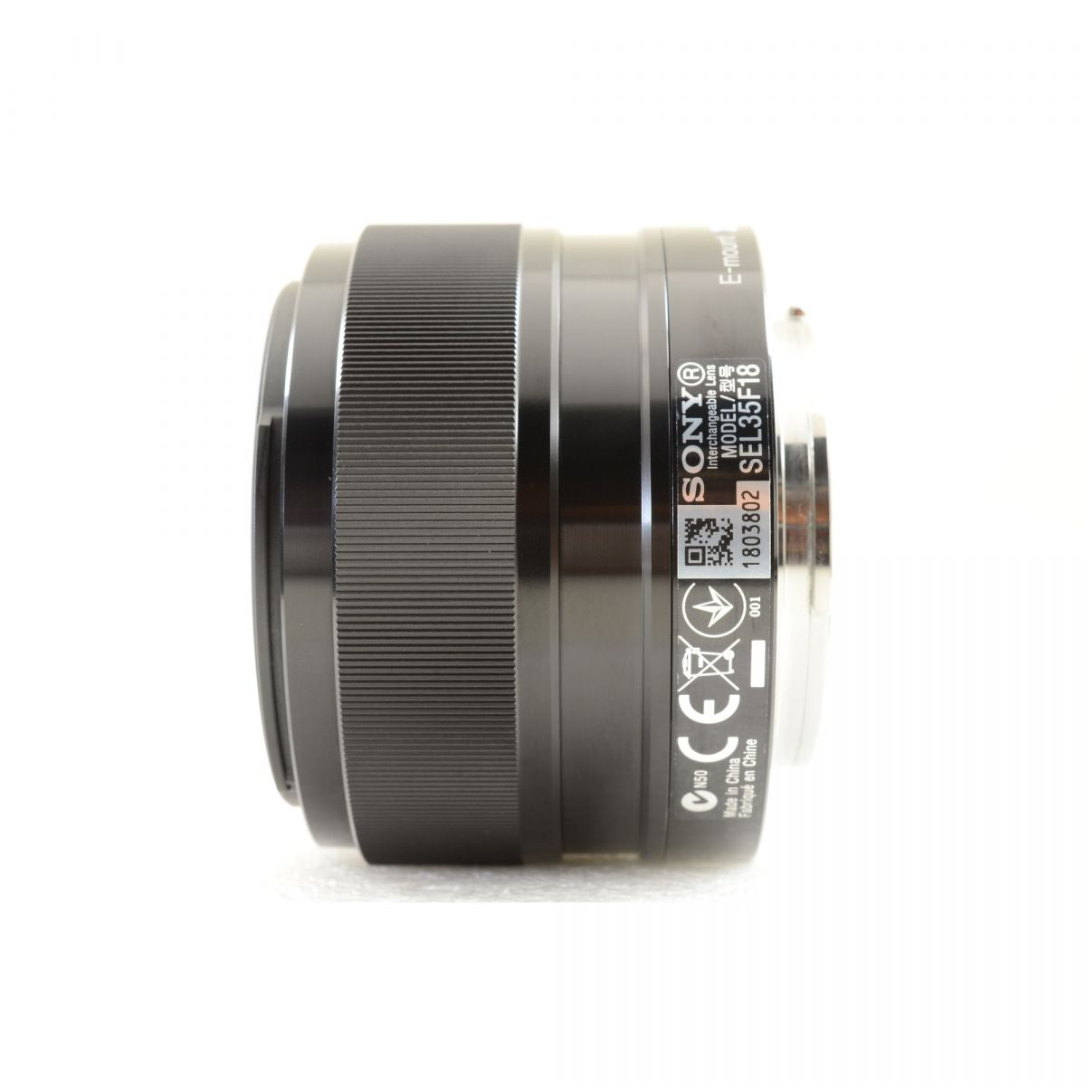 【中古】Sony E 35mm f/1.8 OSS 元箱 フード付き 標準 単焦点 カメラレンズ ソニー S/N:1803802