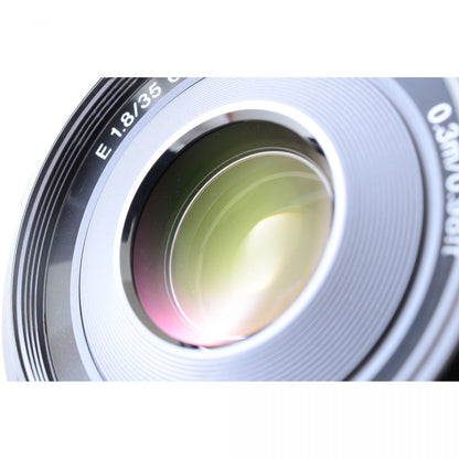 【中古】Sony E 35mm f/1.8 OSS 元箱 フード付き 標準 単焦点 カメラレンズ ソニー S/N:1803802