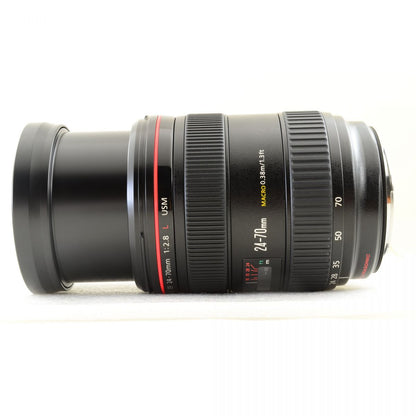 【中古】Canon EF 24-70mm f/2.8L USM 大口径 標準 ズーム カメラレンズ 交換レンズ キヤノン S/N:716233