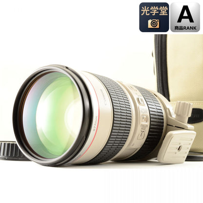 【中古】Canon EF 70-200mm f/2.8L IS USM ケース付き 望遠 ズーム カメラレンズ 交換レンズ キヤノン S/N:302227