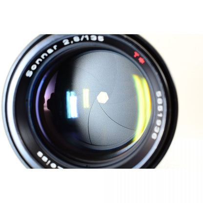 【中古】Contax Carl Zeiss Sonnar T* 135mm f/2.8 AEJ C/Y 望遠 単焦点 カメラレンズ コンタックス S/N:5851936