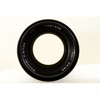 【中古】Contax Carl Zeiss Sonnar T* 135mm f/2.8 AEJ C/Y 望遠 単焦点 カメラレンズ コンタックス S/N:5851936