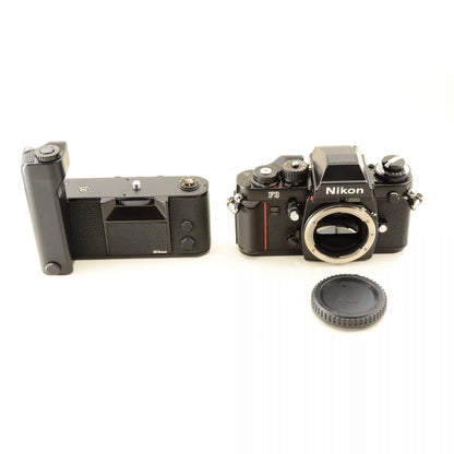 【中古】Nikon F3 アイレベル モータードライブ MD-4 付き 35mm 一眼レフ フィルムカメラ ニコン S/N:1918000