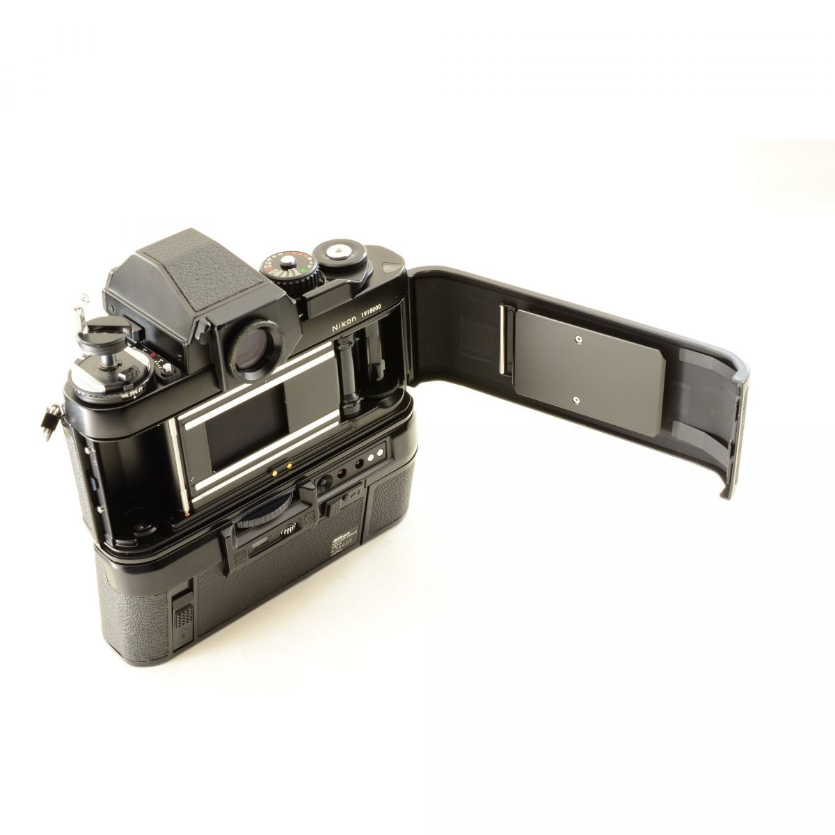 【中古】Nikon F3 アイレベル モータードライブ MD-4 付き 35mm 一眼レフ フィルムカメラ ニコン S/N:1918000