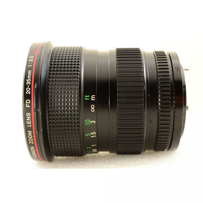 【中古】Canon New FD 20-35mm f/3.5 L 広角 ズームレンズ キャノン S/N: 18436