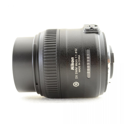 【中古】Nikon AF-S Micro NIKKOR 40mm f/2.8 G DX 元箱 フード付き 単焦点 カメラレンズ ニコン S/N:2005381