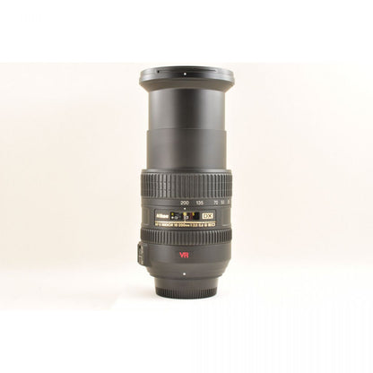 【中古】Nikon AF-S DX NIKKOR 18-200mm F3.5-5.6G ED VR フード付き ズーム カメラレンズ 交換レンズ ニコン S/N:3011997