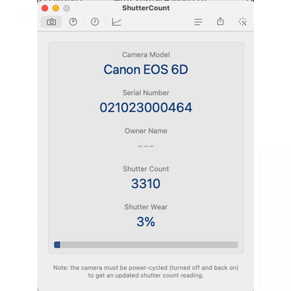【中古】Canon EOS 6D フルサイズ 2020万画素 デジタル一眼レフカメラ キヤノン S/N:021023000464