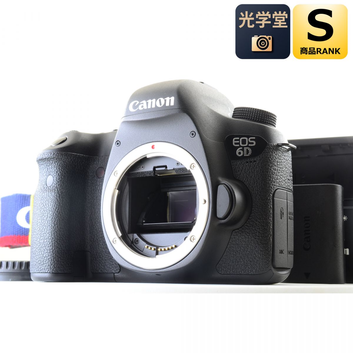 【中古】Canon EOS 6D フルサイズ 2020万画素 デジタル一眼レフカメラ キヤノン S/N:021023000464