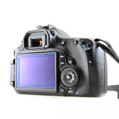 【中古】Canon EOS 60D 18.0MP DSLR Camera Black Canon EF-S 18-135mm f/3.5-5.6 IS Zoom Lens 360213408