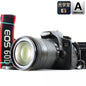 【中古】Canon EOS 60D 18.0MP DSLR Camera Black Canon EF-S 18-135mm f/3.5-5.6 IS Zoom Lens 360213408