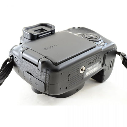 【中古】Canon EOS 60D 18.0MP DSLR Camera Black Canon EF-S 18-135mm f/3.5-5.6 IS Zoom Lens 360213408
