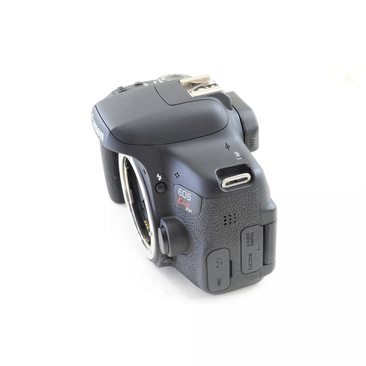【中古】Canon EOS Kiss X8i デジタル一眼レフカメラ 18-55mm 55-250mm キヤノン セット S/N:041022000311