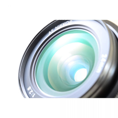【中古】Nikon AF NIKKOR 24mm F2.8 広角 単焦点 カメラレンズ 交換レンズ ニコン S/N:200745