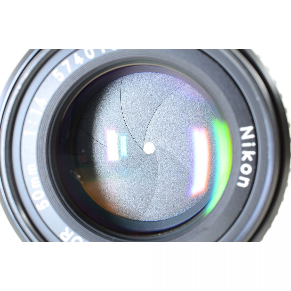 【中古】Nikon Ai-S Ais NIKKOR 50mm F/1.4 Standard Prime MF Lens 5740105
