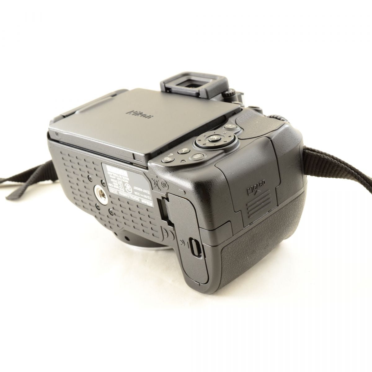 【中古】Nikon D5300 2416万画素 デジタル一眼レフカメラ ブラック ニコン S/N:2124558
