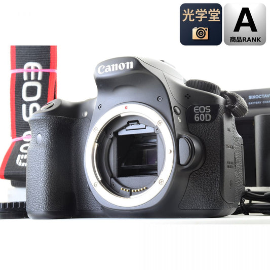 【中古】Canon EOS 60D 1800万画素 デジタル一眼レフカメラ ブラック キヤノン S/N:2111202599