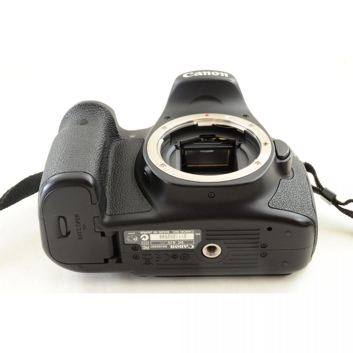 【中古】Canon EOS 60D 1800万画素 デジタル一眼レフカメラ ブラック キヤノン S/N:2111202599
