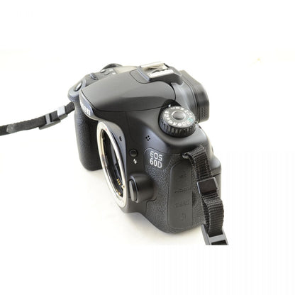 【中古】Canon EOS 60D 1800万画素 デジタル一眼レフカメラ ブラック キヤノン S/N:2111202599
