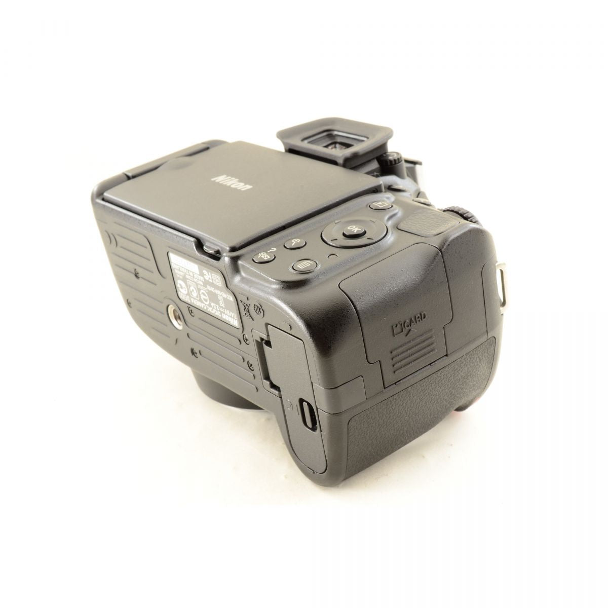 【中古】Nikon D5100 1620万画素 デジタル一眼レフカメラ ブラック ニコン S/N:2027256