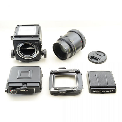 【中古】Mamiya RB67 Pro SD 中判フィルムカメラ 120ホルダー KL 180mm f/4.5 L-A マミヤ セット S/N:LJ1412
