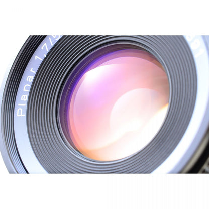 【中古】Contax Carl Zeiss Planar T* 50mm f/1.7 AEJ 標準 単焦点 カメラレンズ 交換レンズ コンタックス S/N:6239691