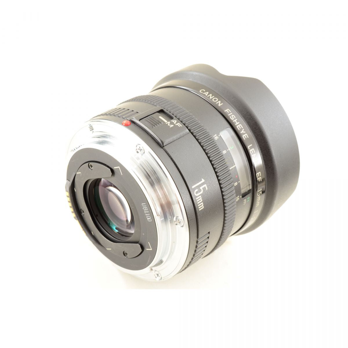 【中古】Canon EF 15mm F2.8 Fisheye 魚眼 広角 単焦点 カメラレンズ 交換レンズ キヤノン S/N:11118