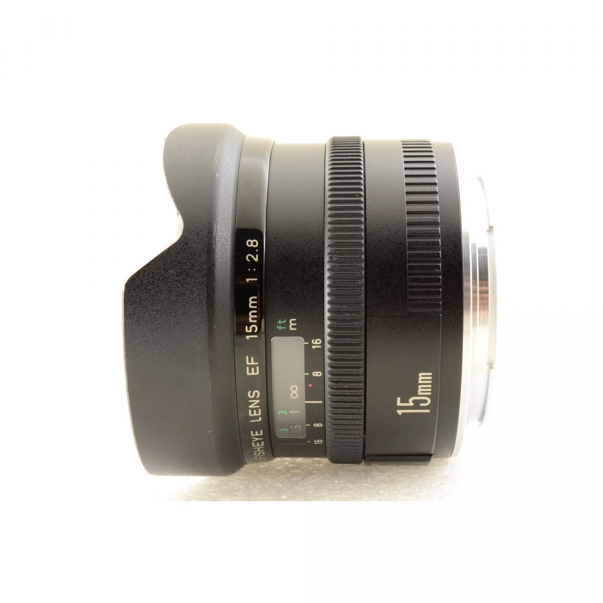 【中古】Canon EF 15mm F2.8 Fisheye 魚眼 広角 単焦点 カメラレンズ 交換レンズ キヤノン S/N:11118