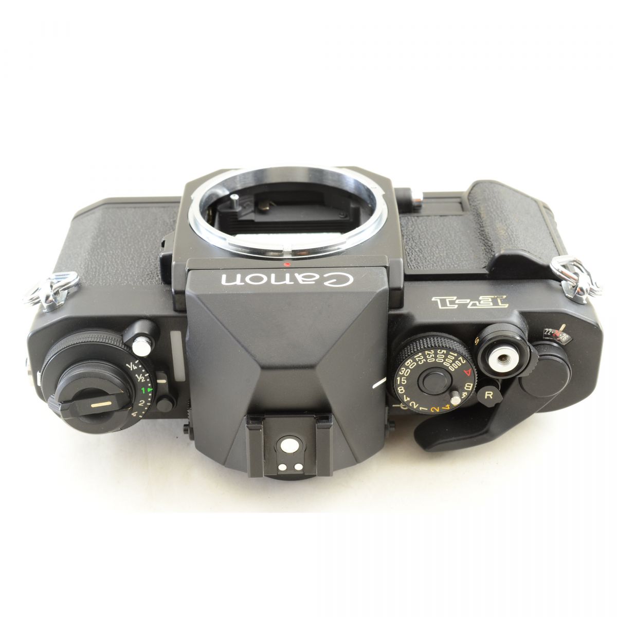 【中古】Canon New F-1 アイレベル フィルムカメラ ケース FD 28mm f/3.5 S.C. 単焦点 キヤノン セット S/N:172217