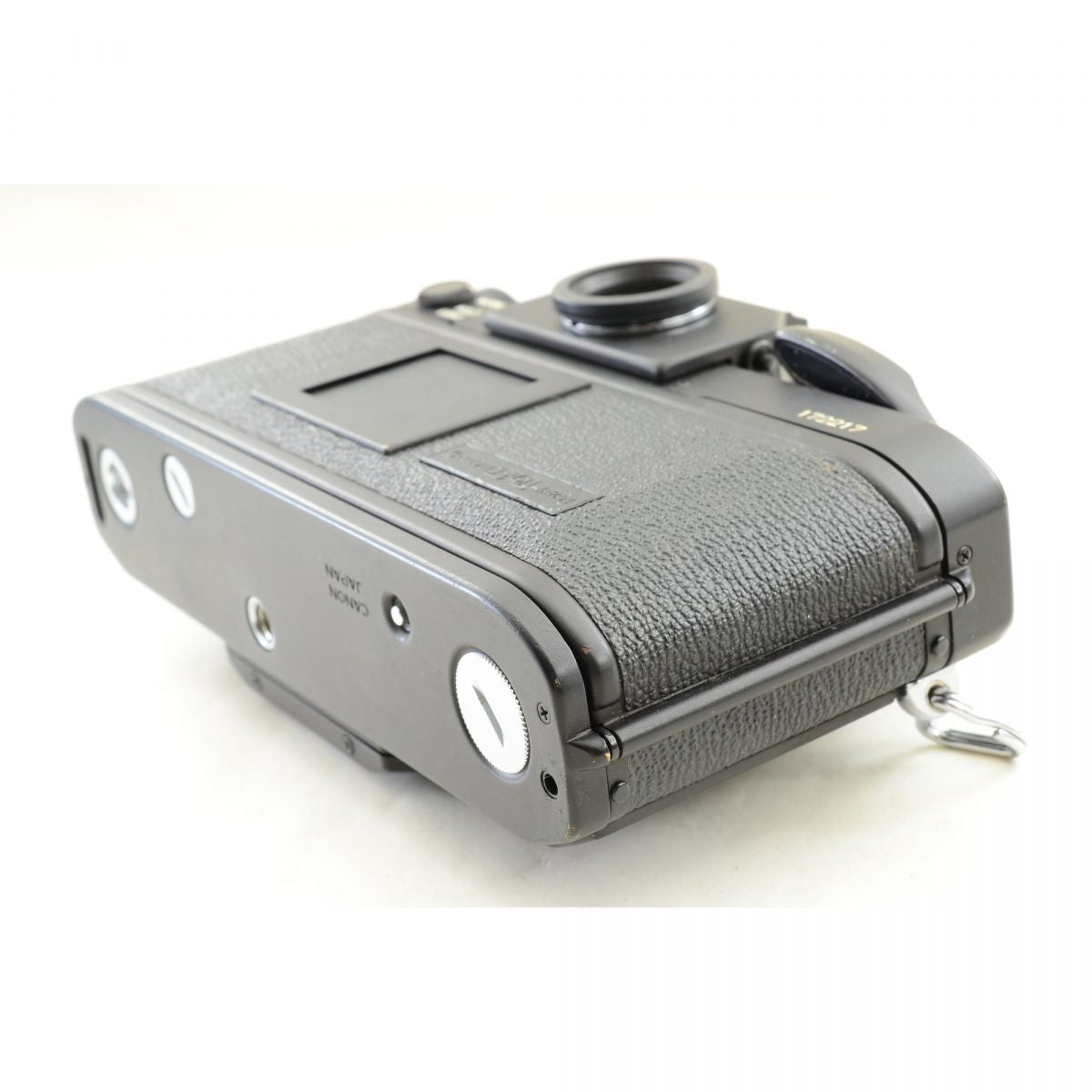 【中古】Canon New F-1 アイレベル フィルムカメラ ケース FD 28mm f/3.5 S.C. 単焦点 キヤノン セット S/N:172217