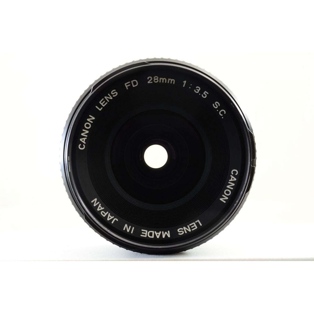 【中古】Canon New F-1 アイレベル フィルムカメラ ケース FD 28mm f/3.5 S.C. 単焦点 キヤノン セット S/N:172217