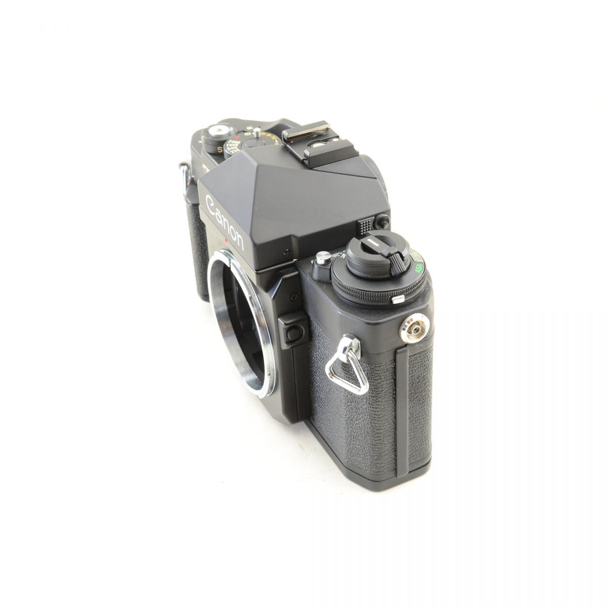 【中古】Canon New F-1 アイレベル フィルムカメラ ケース FD 28mm f/3.5 S.C. 単焦点 キヤノン セット S/N:172217