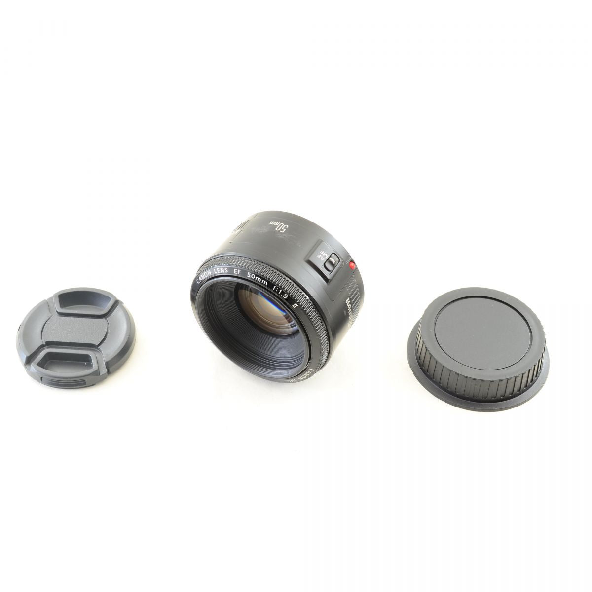 【中古】Canon EF 50mm f/1.8 II 標準 単焦点 カメラレンズ 交換レンズ キヤノン S/N:42443973