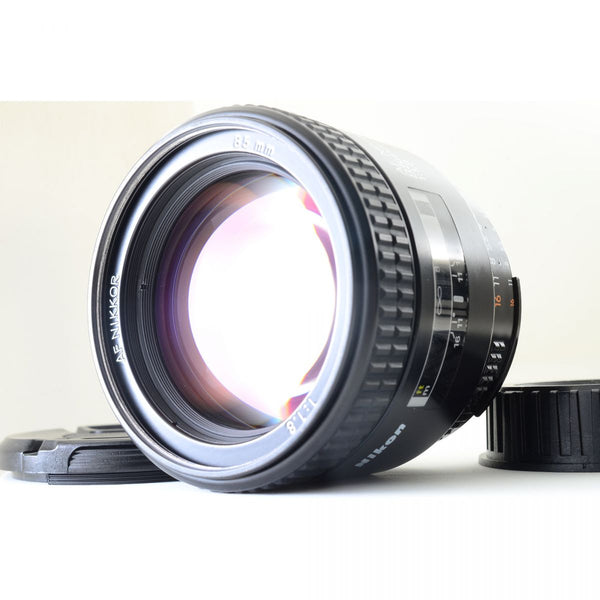 【中古】Nikon AF NIKKOR 85mm f/1.8 中望遠 単焦点 カメラレンズ 交換レンズ ニコン S/N:212965