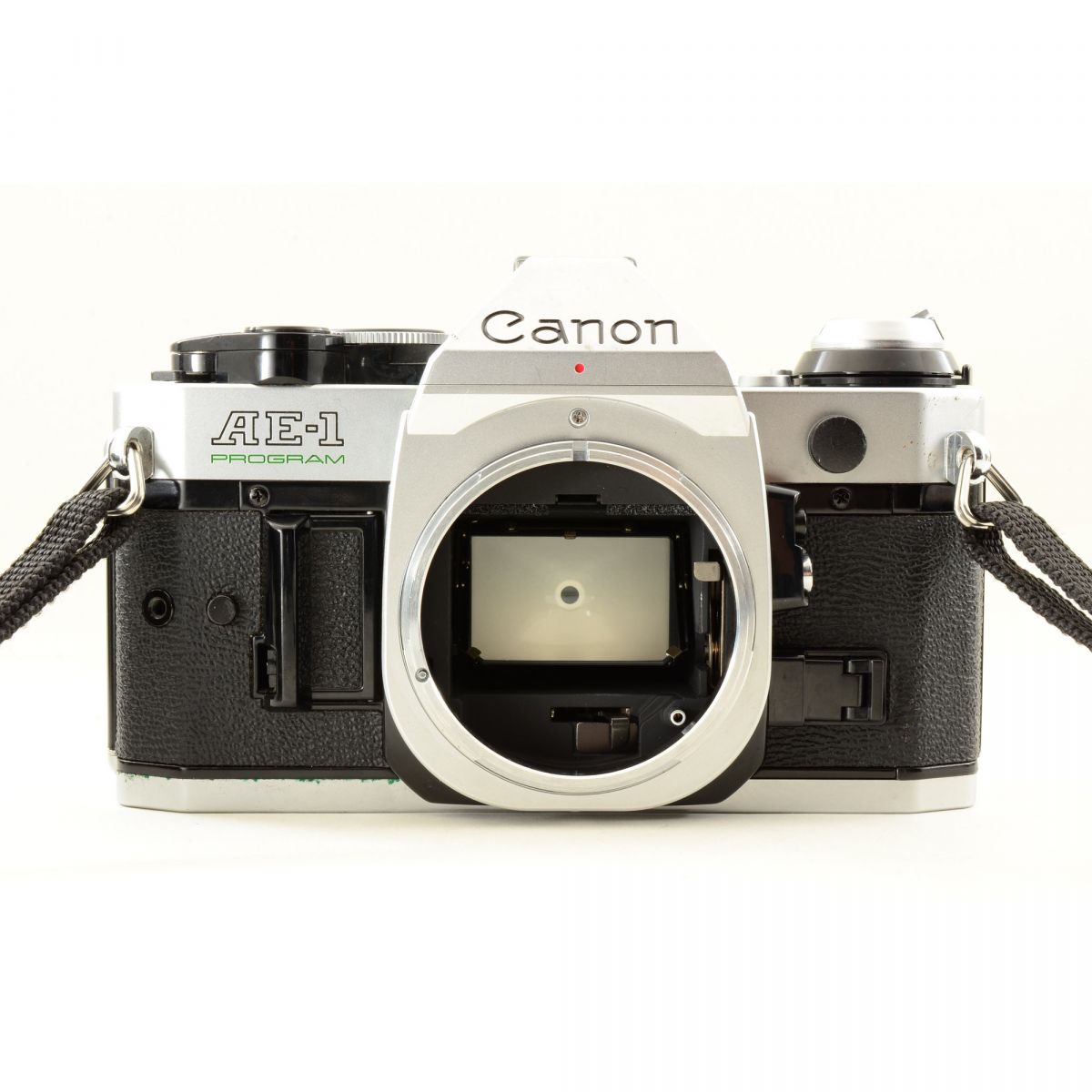 【中古】Canon AE-1 Program シルバー 一眼レフ フィルムカメラ New FD 35-70mm レンズ セット S/N:3037685
