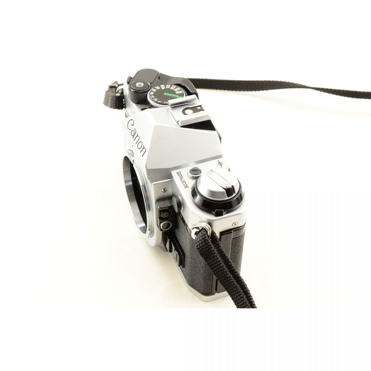 【中古】Canon AE-1 Program シルバー 一眼レフ フィルムカメラ New FD 35-70mm レンズ セット S/N:3037685