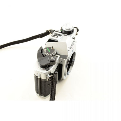 【中古】Canon AE-1 Program シルバー 一眼レフ フィルムカメラ New FD 35-70mm レンズ セット S/N:3037685