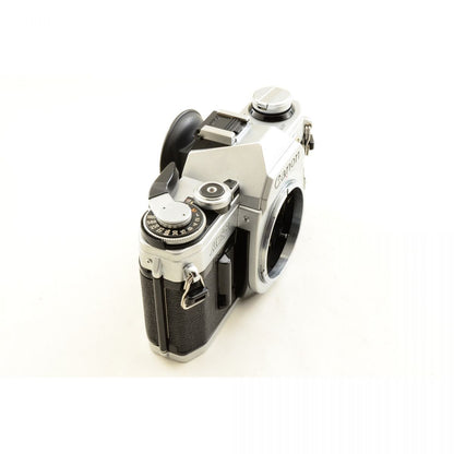 【中古】Canon AE-1 シルバー 35mm 一眼レフ フィルムカメラ キヤノン S/N:4557191